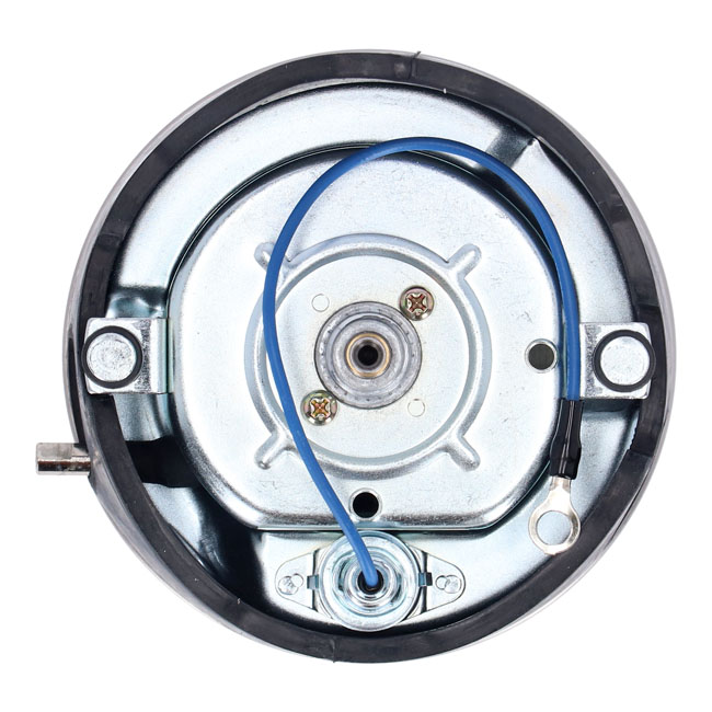 FL speedometer, '62-67 electra face', black/silver. 1:1 mph