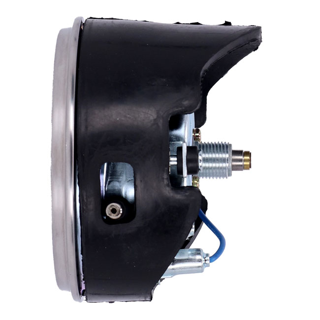 FL speedometer, '36-40 face', white. 2:1 mph