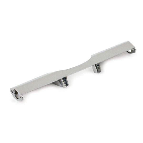 FL style rear turn signal bar. Polished aluminum