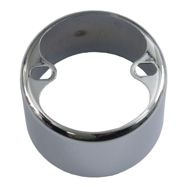 Speedo/tach cup. Chrome