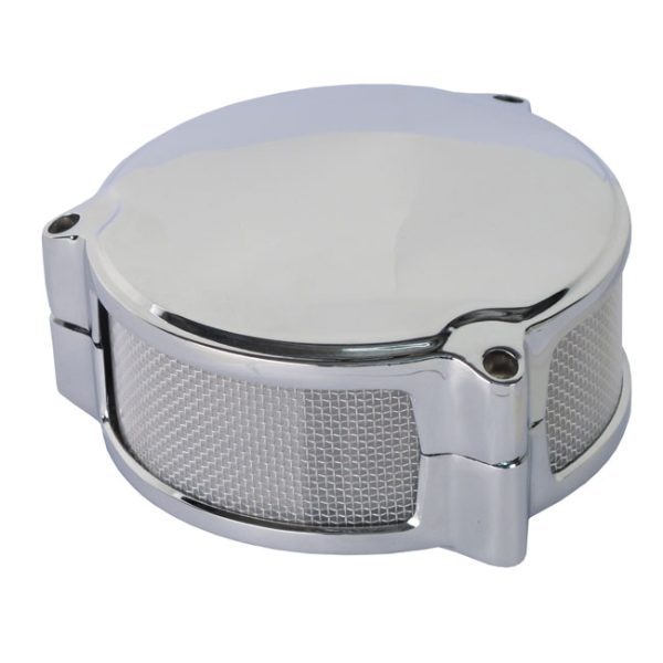 Dragtron star air cleaner assembly. Chrome