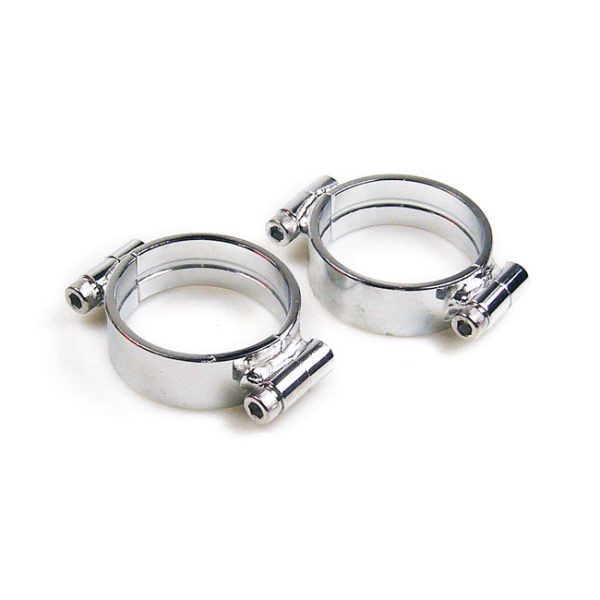 Intake clamps Heavy Duty, chrome