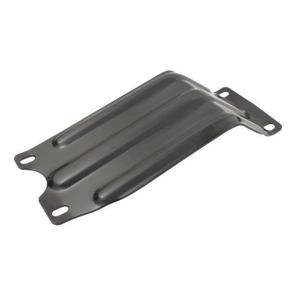 Engine skid plate. Ribbed. Black