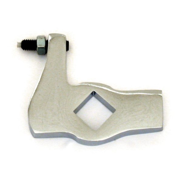 Jiffy leg stop. adjustable. Chrome