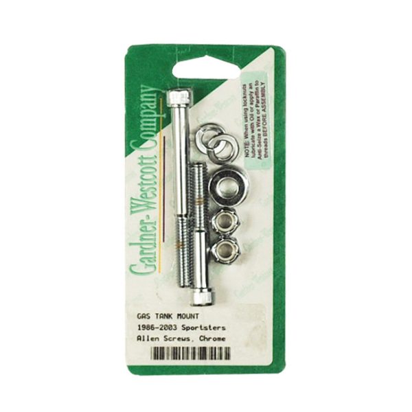 Gardner-Westcott, gas tank mount kit. Chrome Allen