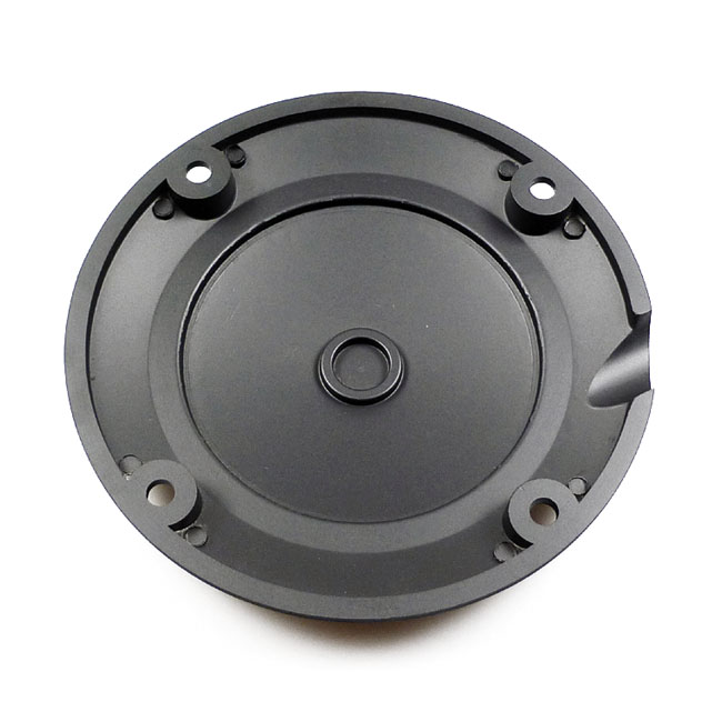 Derby cover, OEM style Domed. Matte black