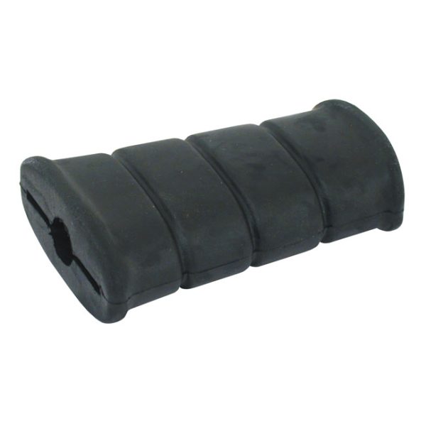 Repl. rubber for flat kick pedal. Black