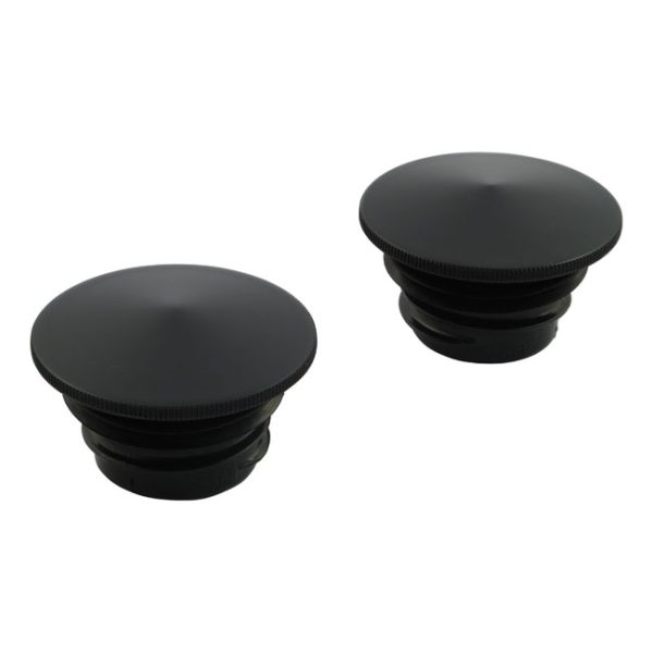 Black gas cap set, pointed