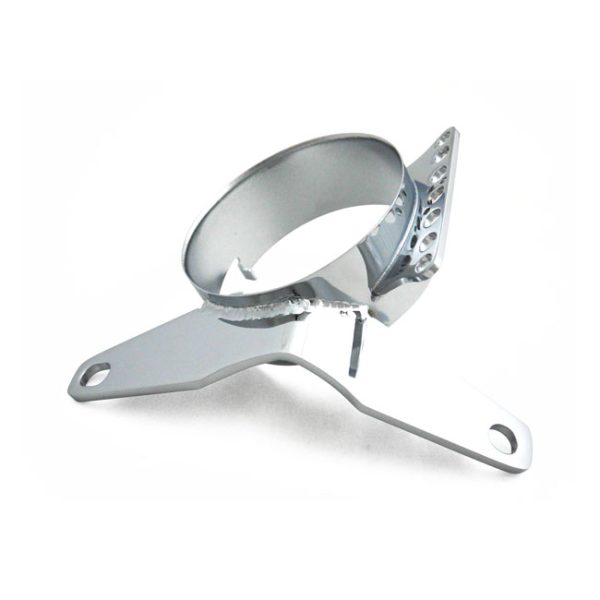 XL Sportster speedo mount bracket. Chrome