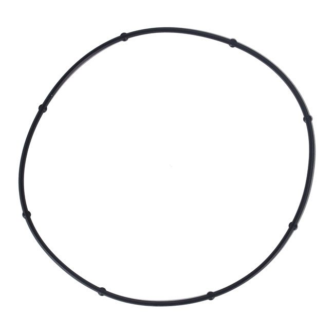 James, o-ring seal derby cover. Flat style