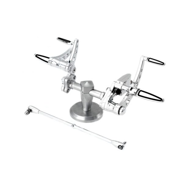 K-Tech, Classic Style forward controls. Polished