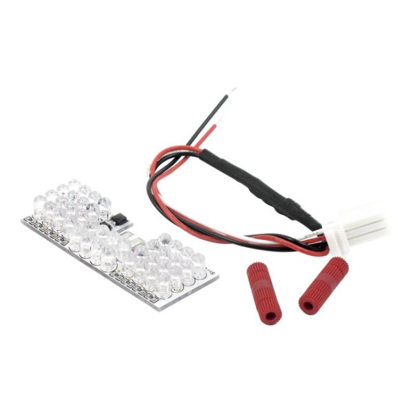 Custom Dynamics, Genesis fender tip insert. With red LEDs