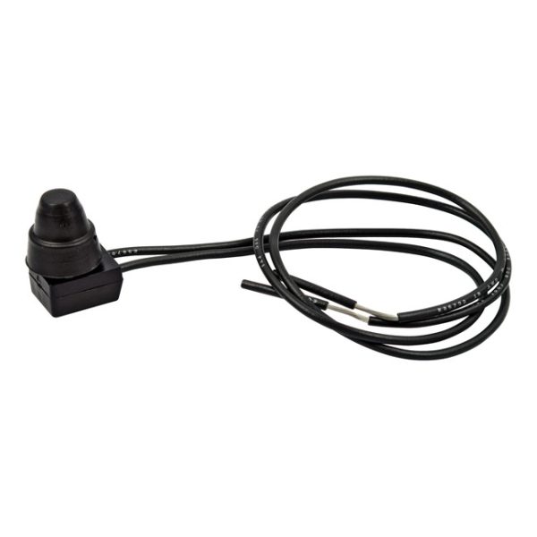 Custom Dynamics, on-off push button switch. Waterproof