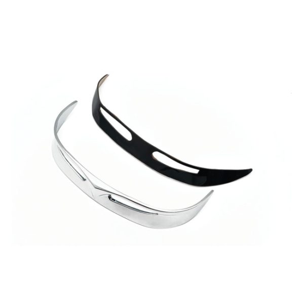 Kuryakyn, Fatboy front fender tip. trailing edge, chrome