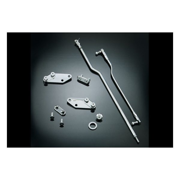 Kuryakyn, 3" forward control extension kit. Chrome