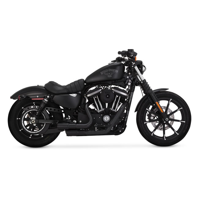 Vance & Hines, 2-2 mini-grenades exhaust. black
