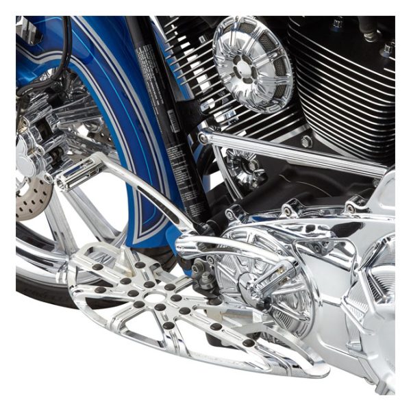 Arlen Ness, heel/toe shift kit. 10-Gauge. Chrome