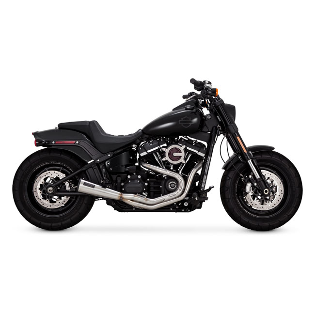 Vance & Hines, stainless 2-1 Upsweep exhaust