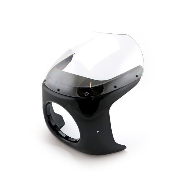 Mid-size headlamp fairing for side-mount 7" headlamps