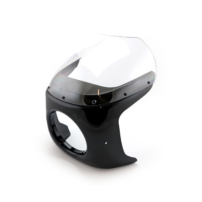 Mid-size headlamp fairing for side-mount 7" headlamps