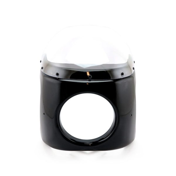 Mid-size headlamp fairing for side-mount 7" headlamps