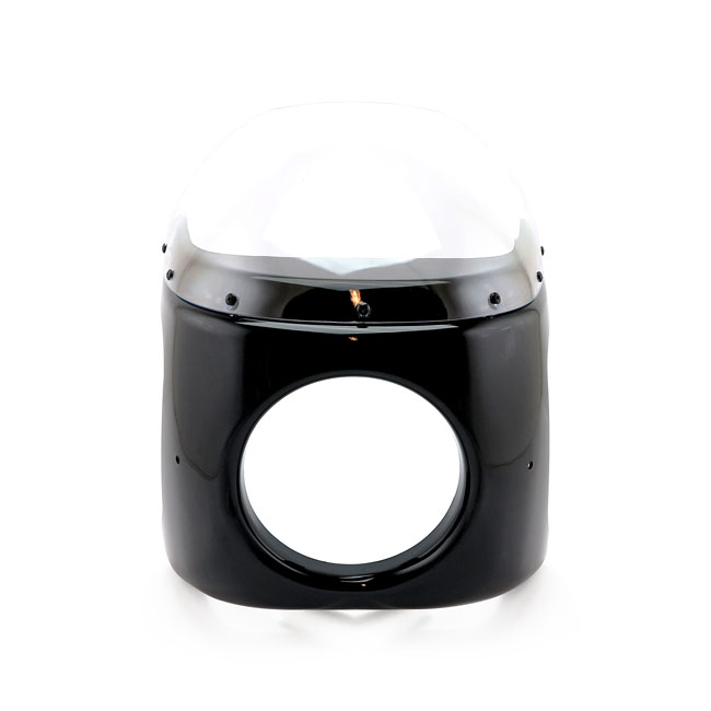 Mid-size headlamp fairing for side-mount 7" headlamps