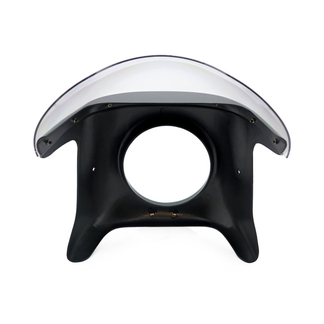 Mid-size headlamp fairing for side-mount 7" headlamps