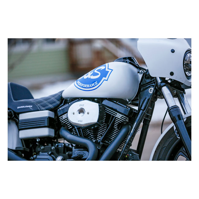 S&S, Stealth Tribute air cleaner kit. Chrome