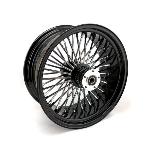 MCS radial 48 fat spoke rear wheel 8.50 x 18 black