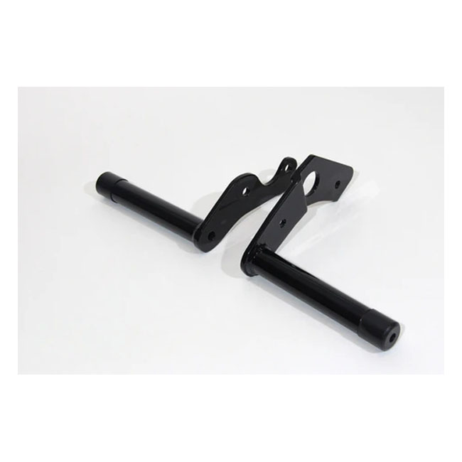 Dominator, club style crash bar set rear. M8 Softail. Black