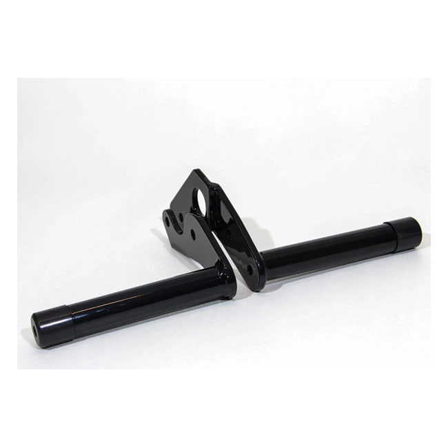 Dominator, club style crash bar set rear. M8 Softail. Black