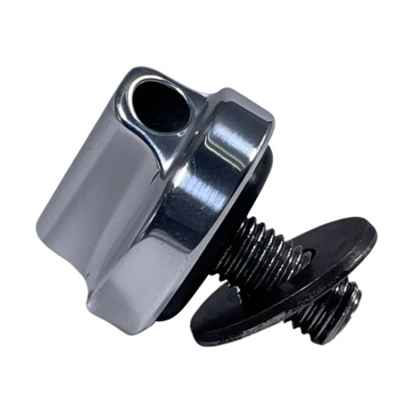 Bare Knuckle Performance, seat screw. 1/4-28. Polished