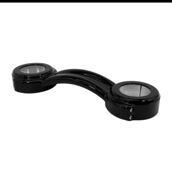 Bare Knuckle Performance, Clinch fork brace. 39mm NG. Black