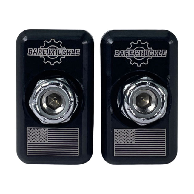 Bare Knuckle Performance, axle adjuster kit. USA flag