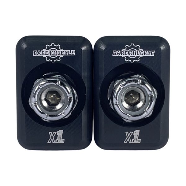 Bare Knuckle Performance, Axle adjuster plate kit. XL logo