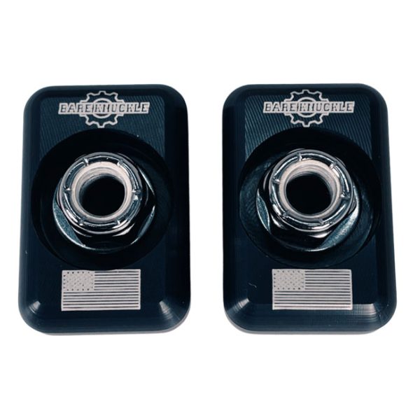 Bare Knuckle Performance, axle adjuster plate kit. US flag
