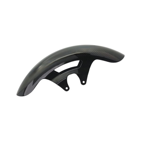 Arlen Ness, 19" Cafe front fender. Carbon fiber