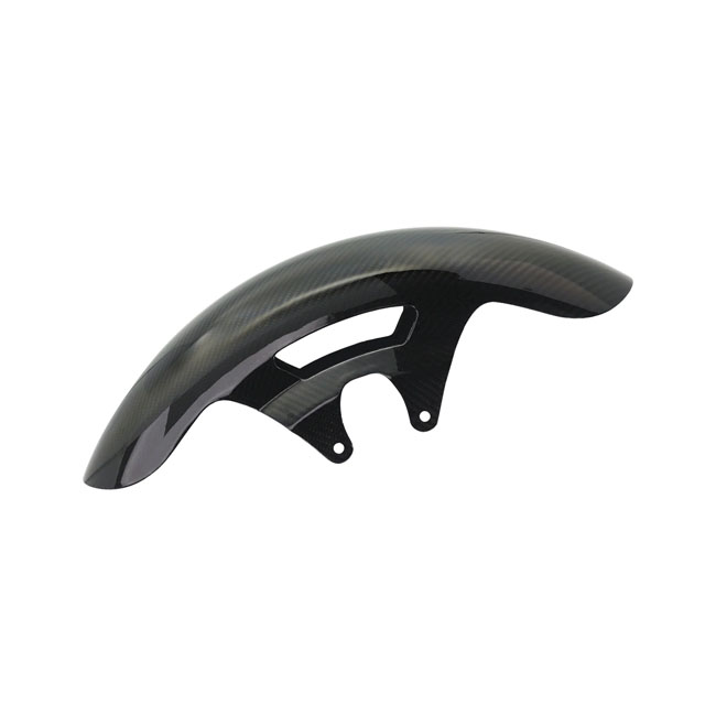 Arlen Ness, 19" Cafe front fender. Carbon fiber