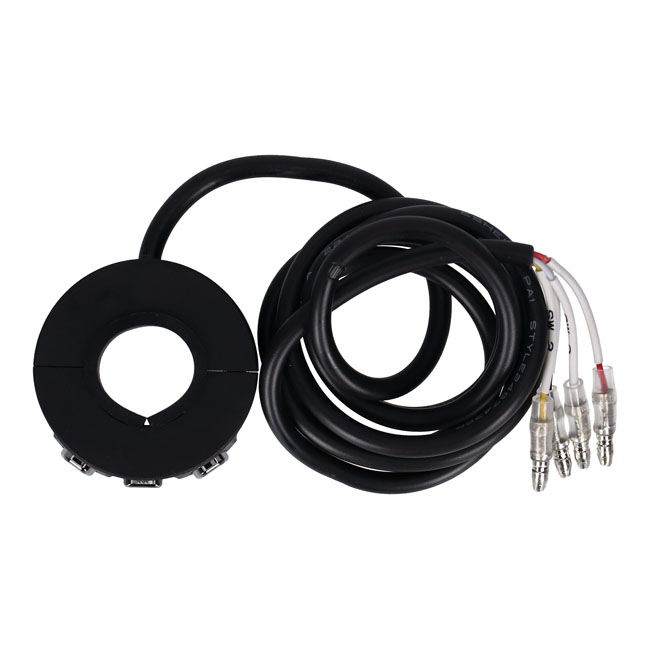 Daytona, 3-Button switch for handlebars. Black