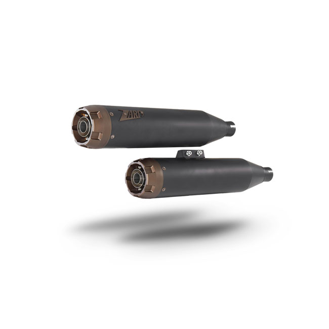 Zard, Slip-Ons Overlapped. Black / Bronze