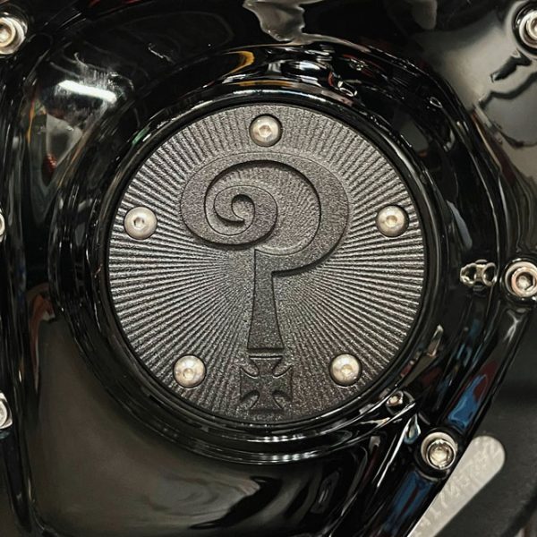 Indian Larry, 'Question Mark' point cover. Matte black