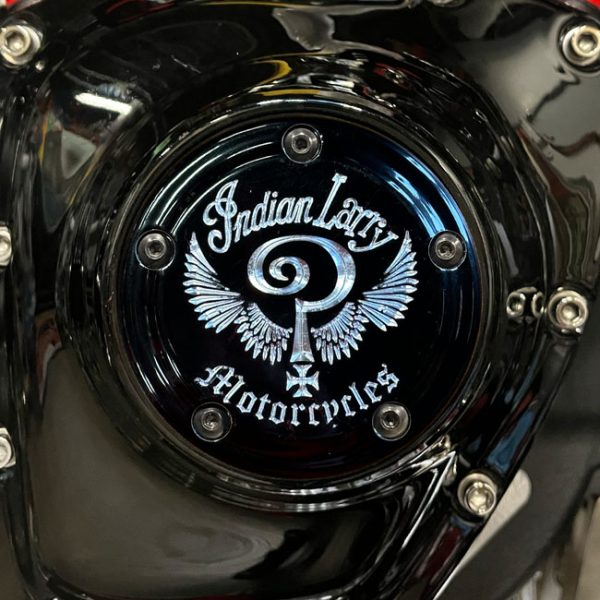 Indian Larry, 'Indian Larry' logo 5-hole point cover. Gloss