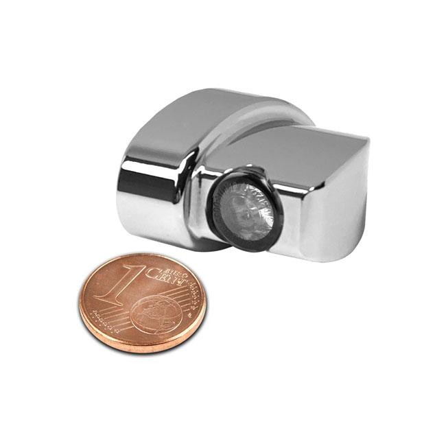 HeinzBikes, Nano Winglets turn signal set. Chrome