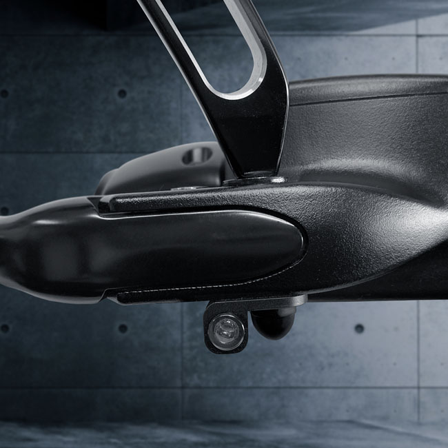 HeinzBikes, Nano below bar turn signals.  Black