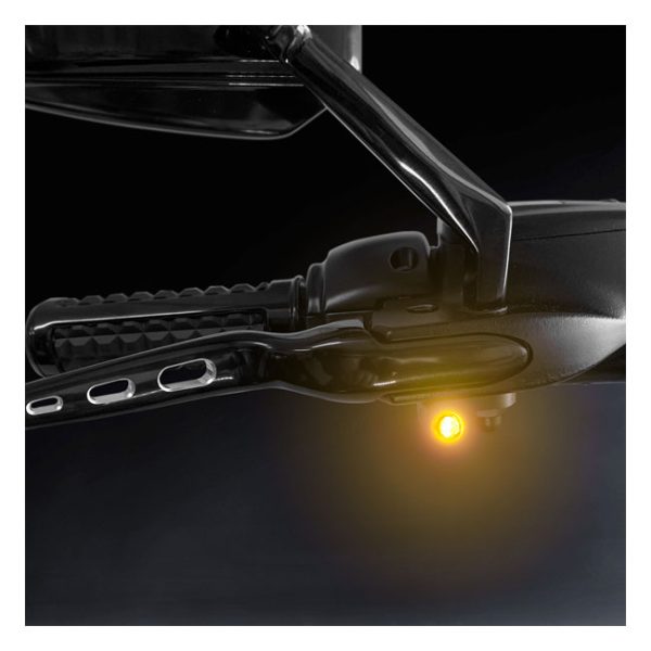 HeinzBikes, Nano below bar turn signals. Black