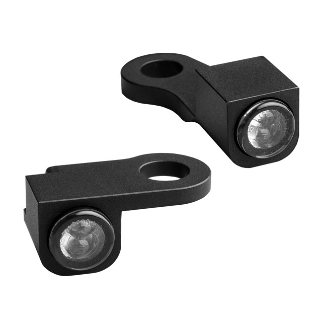 HeinzBikes, Nano below bar turn signals. Black