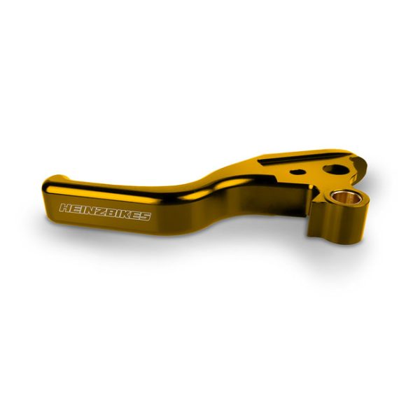 *4 DAYS EXTRA TRANSIT TIME* HeinzBikes, Performance brake & clutch lever set. Gold