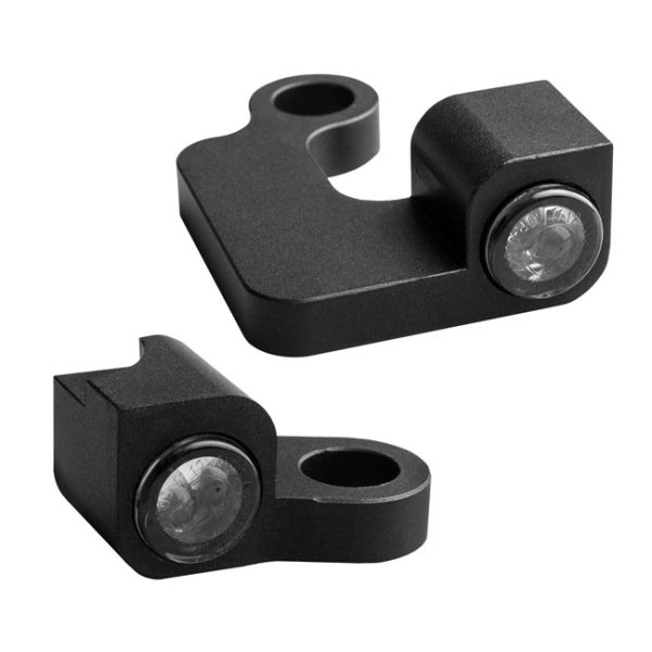 HeinzBikes, Nano below bar turn signals. Black