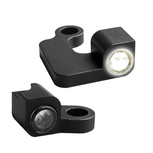 HeinzBikes, Nano below bar turn signals. Black