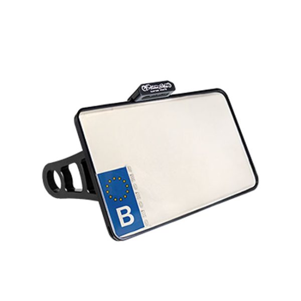 *4 DAYS EXTRA TRANSIT TIME* HeinzBikes, side mount licenese plate bracket. Black